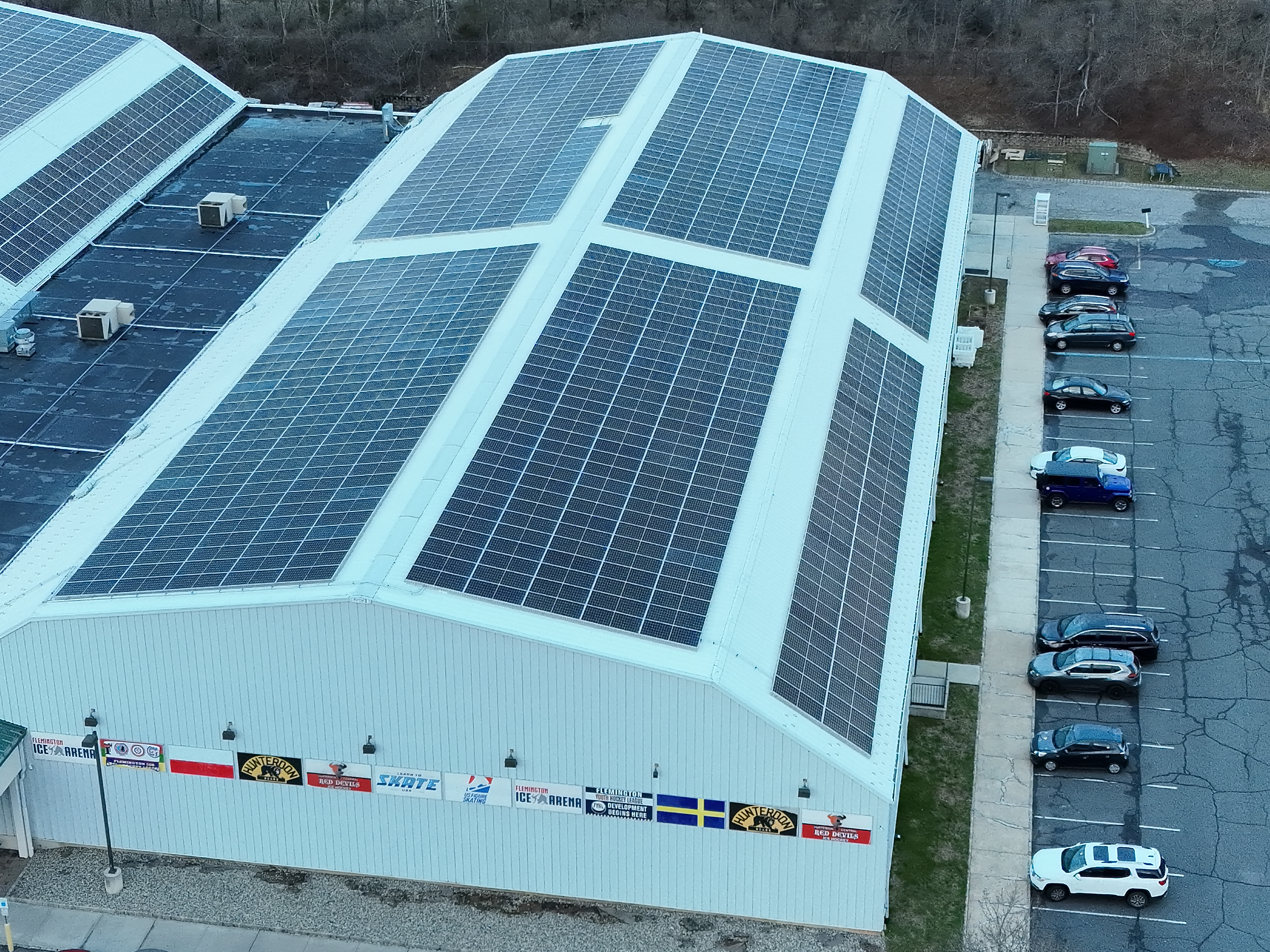 Drone inspection of solar panel infrastructure