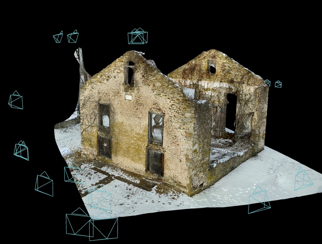 3D digital preservation model of historic masonry structure