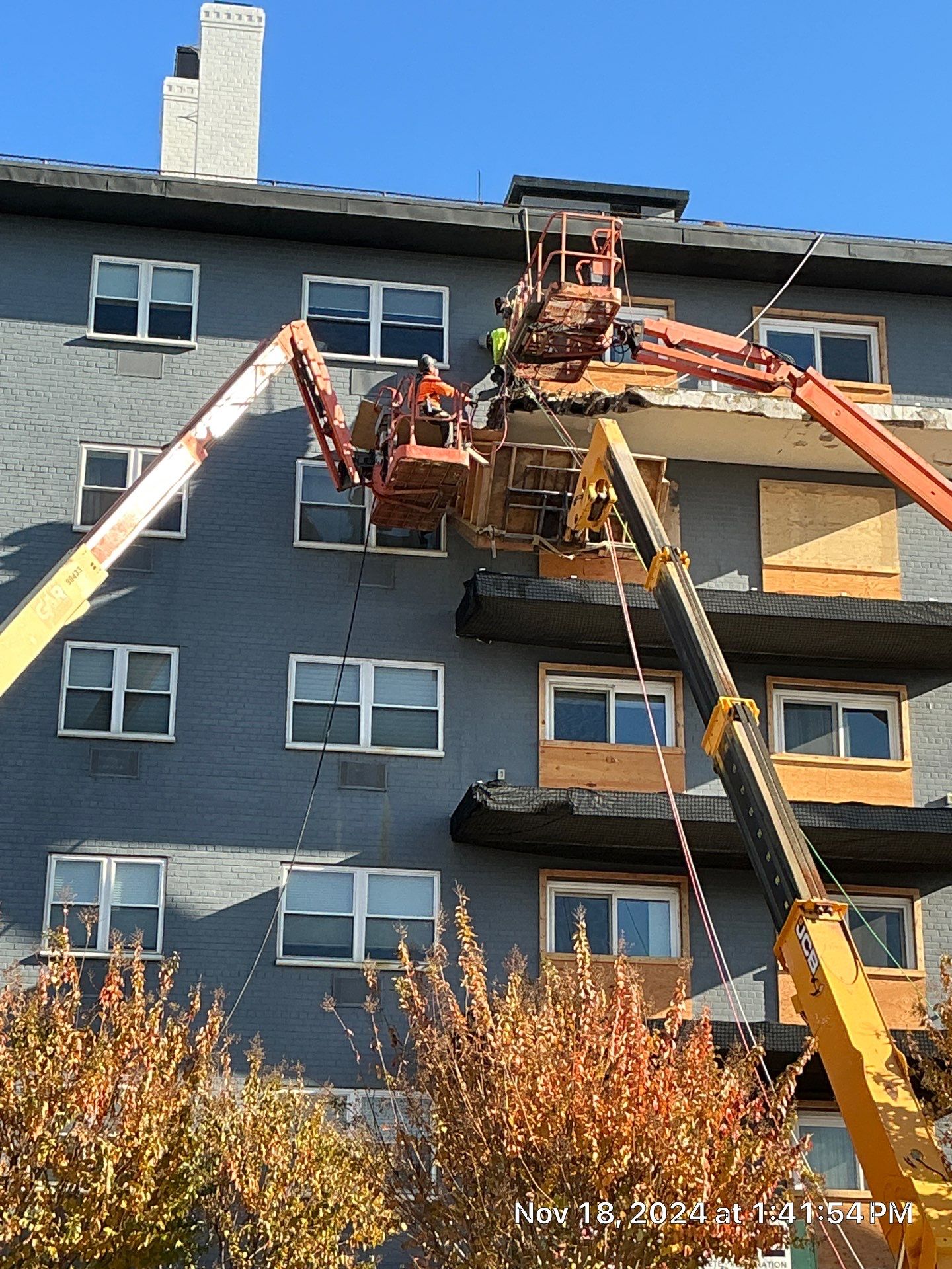 North Beach condo exterior restoration project