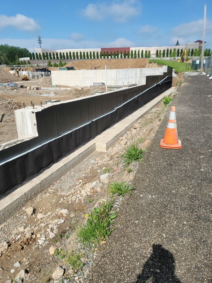Foundation waterproofing detail