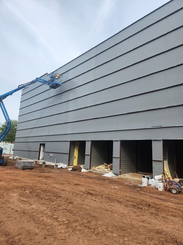 Dow Defendair air and weather barrier installation
