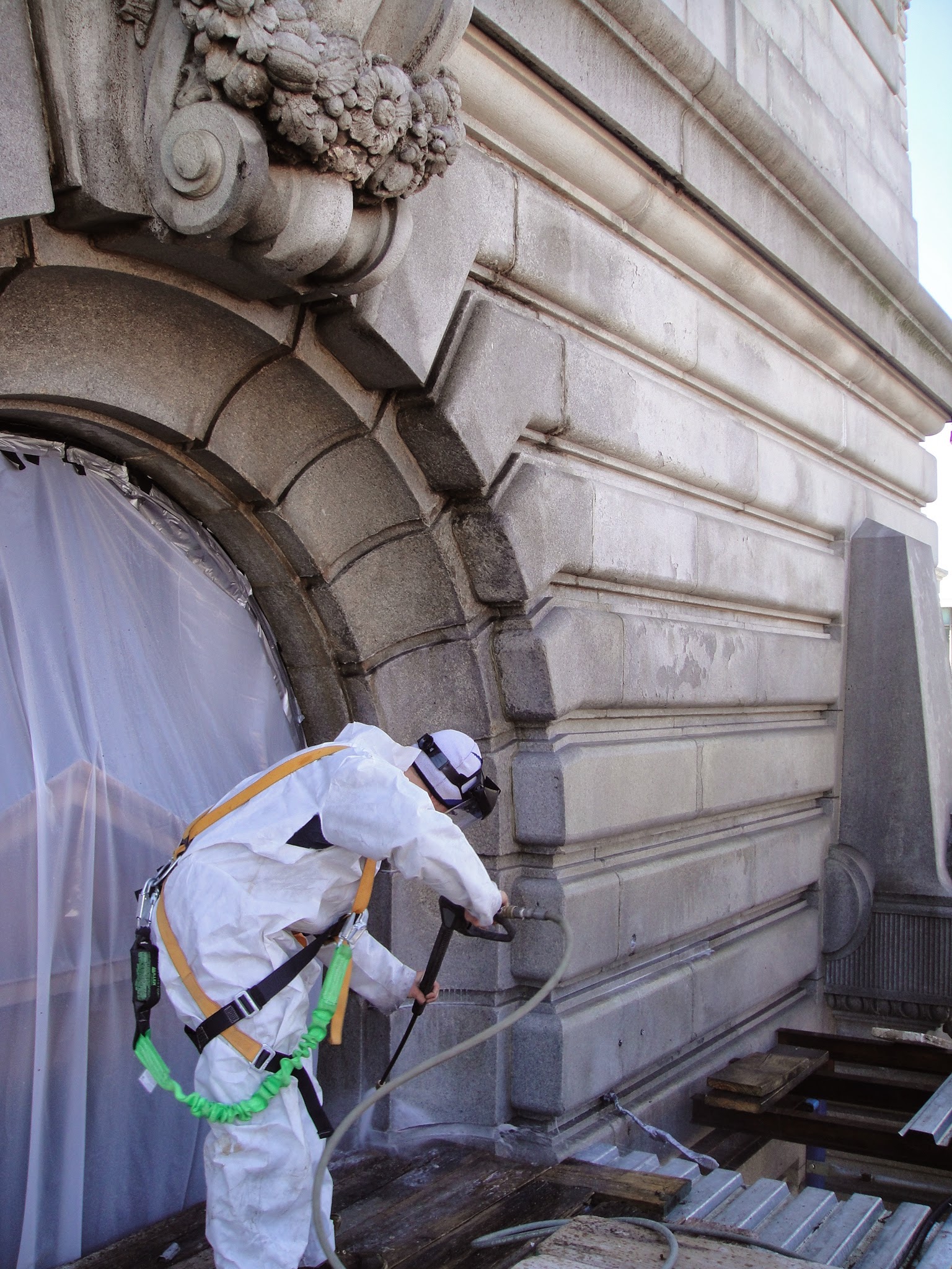 Historic stone and architectural detail restoration